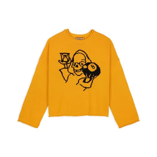 Brain Dead co-brand Желтые Мужские Свитера