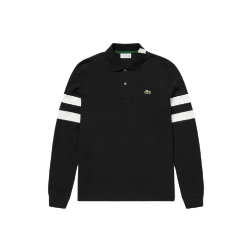 LACOSTE Мужская черная поло