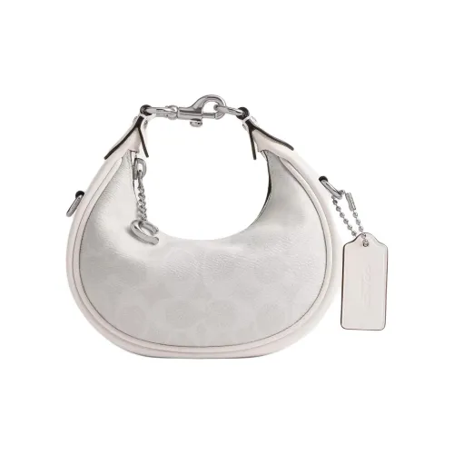 COACH JONIE Телячья кожа Одно плечо Сумка Мини Женская Мел Белый