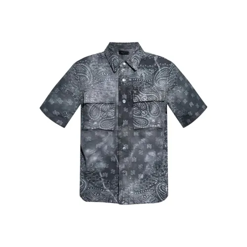 AMIRI Мужские Черные Рубашки