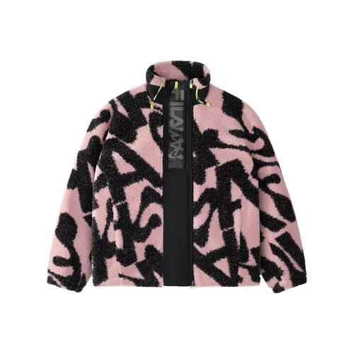 FILA FUSION Кашемир Свитер Унисекс Light Сливовый Розовый