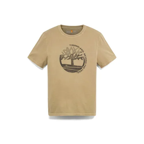 Timberland T-Shirt Мужская Лакрица Желтая