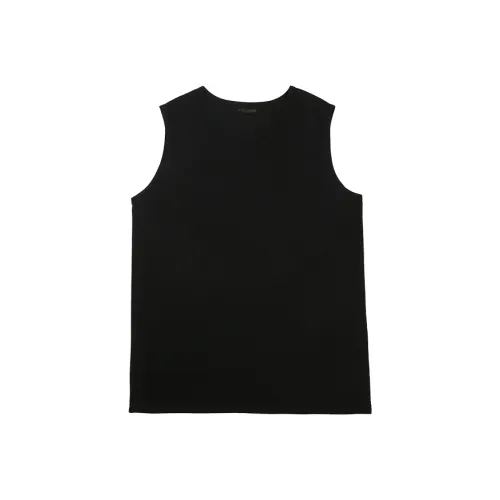 Slamble Без рукавов Жилет Майка Унисекс Черный