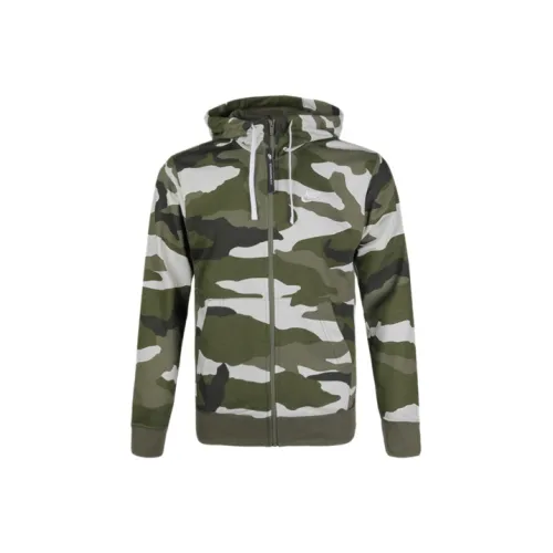 Nike Зеленый камуфляж Мужские куртки