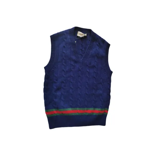 GUCCI Топ без рукавов Мужской Морской синий