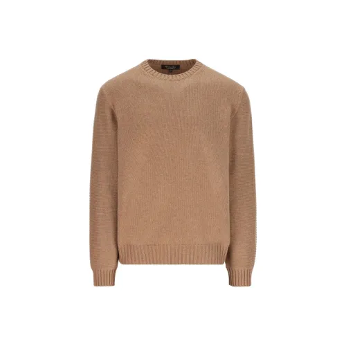 Loro Piana Коричневые Мужские Свитера