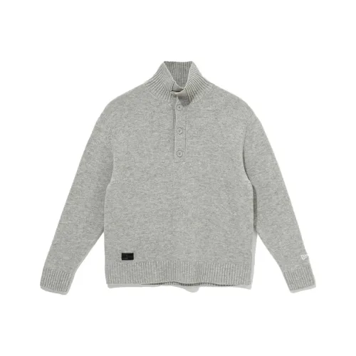 New Era Вересковый серый Унисекс Свитеры