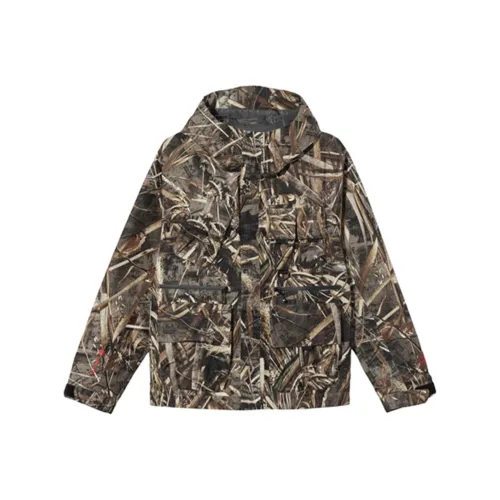 Stussy X Gore TEX Камуфляж Унисекс Куртки