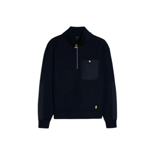 Dunhill SS24 Свитшот Мужской Ink Синий