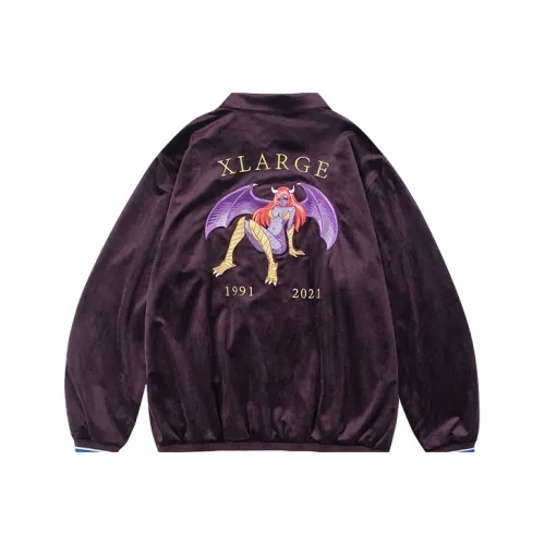 XLARGE Фиолетовый Унисекс Куртки