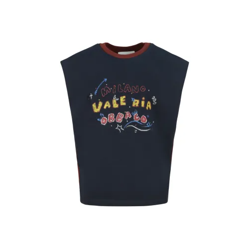 Valeria Obbaco T-Shirt Унисекс Темно-синий