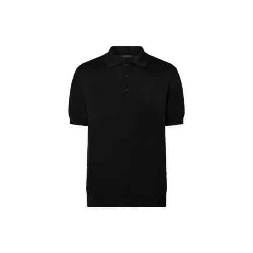 LOUIS VUITTON Поло Мужское Черное