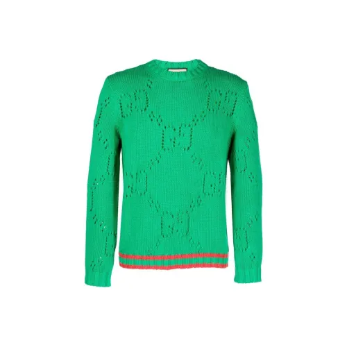 GUCCI Зеленые Мужские Свитера