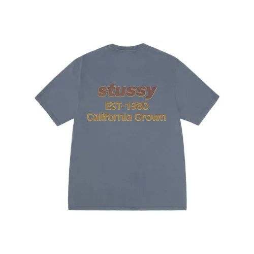 Stussy SS25 California GROWN Tee Пигмент Окрашенная Рубашка Унисекс