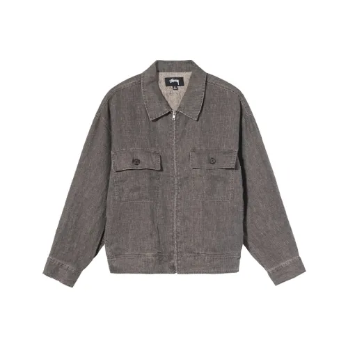 Stussy Серый Унисекс Куртки