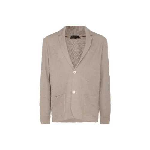 Loro Piana Бежевые Мужские Свитера