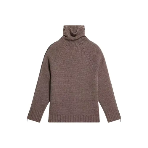 Helmut Lang FW24 Кашемировый свитер унисекс таупового цвета