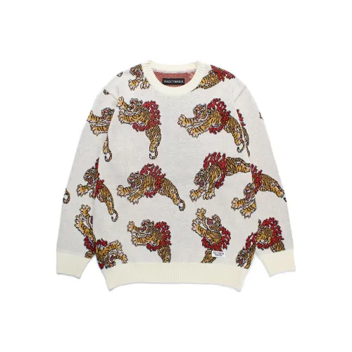 WACKO MARIA x TIM LEHI TIM LEHI Collaboration FW24 Свитер Мужской Белый