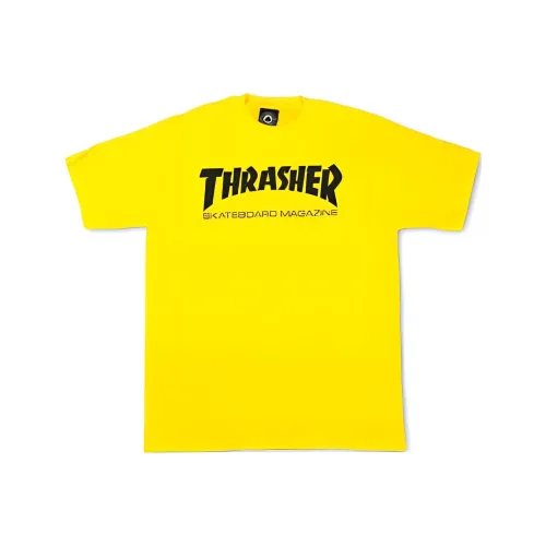 Thrasher T-Shirt Унисекс Желтая Версия для США