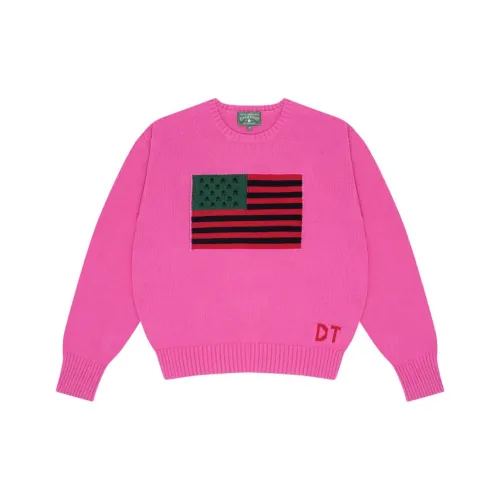 Denim Tears Розовый Унисекс Свитеры