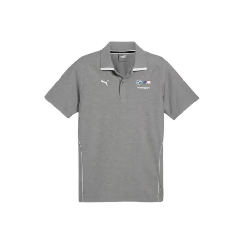 PUMA BMW M Motorsport SS24 Поло Мужское Серое