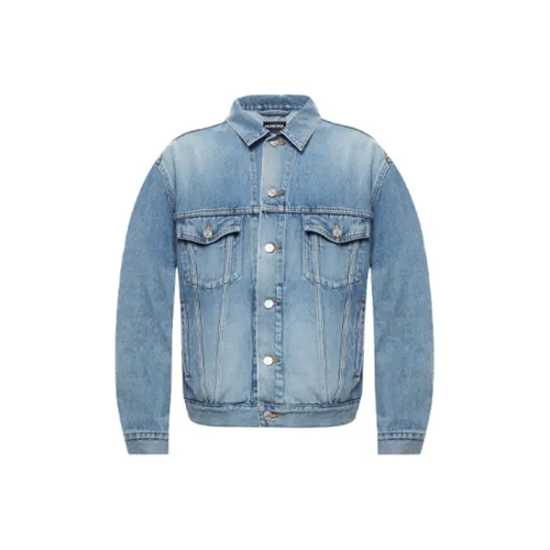 Balenciaga Мужские Синие Куртки