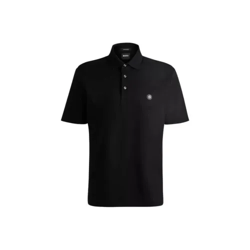 Hugo Boss Мужская черная поло