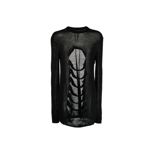 RICK OWENS совместный бренд Черные Мужские Свитера