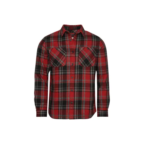 SUPERDRY Мужские Красные Рубашки