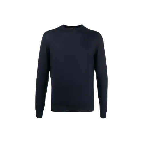 Ermenegildo Zegna Черные Мужские Кашемировые Свитера