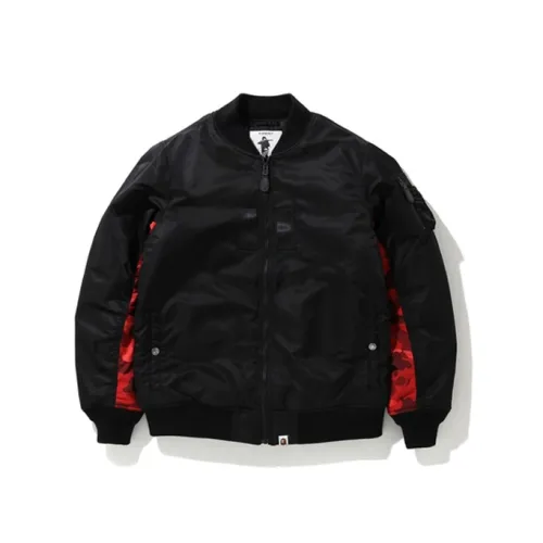 A BATHING APE Куртка Унисекс Черная