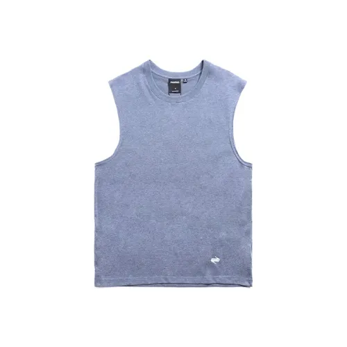 PHANTACI Без рукавов Основной Универсальный Майка Унисекс