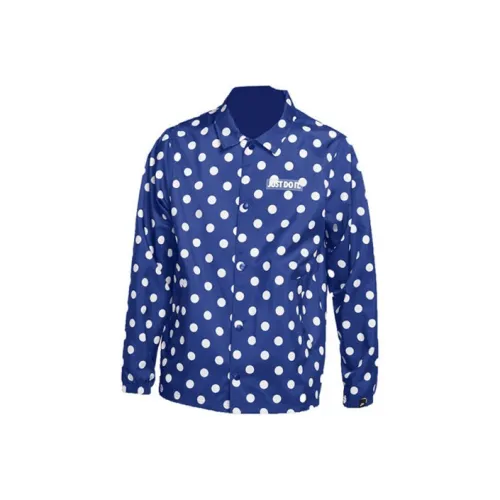 Nike Blue Men's Jackets Найк Синий Мужские Куртки