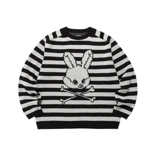 NICE GHOST CLUB Черный мужской трикотаж