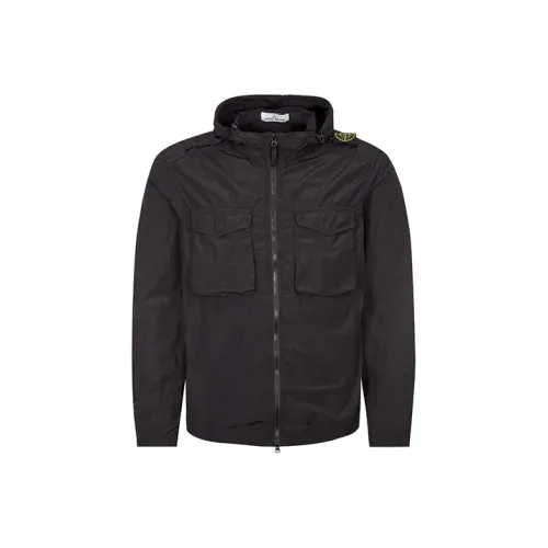 STONE ISLAND SS21 Куртки и Пальто Мужской Черный