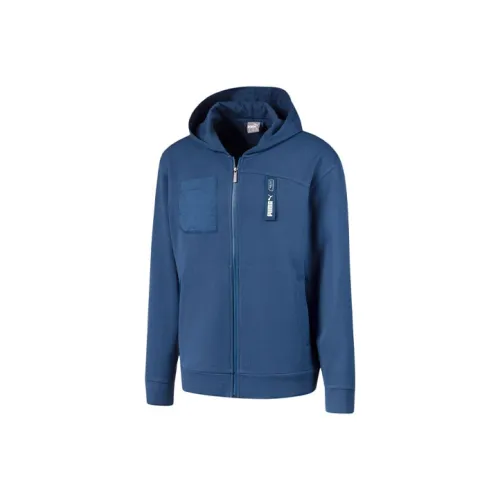 PUMA Темный деним синий мужской куртки