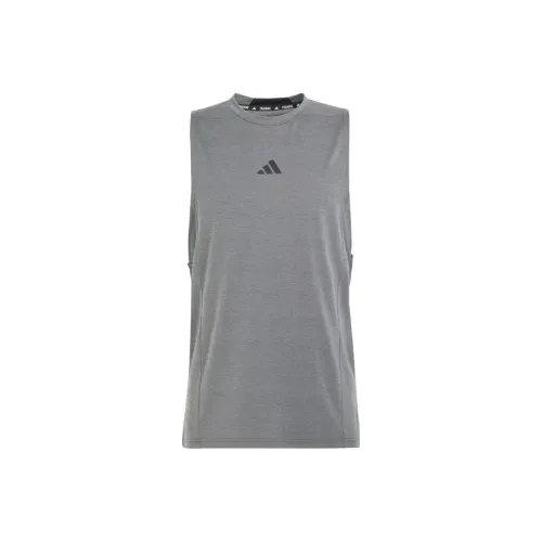 Adidas Мужские майки серого цвета