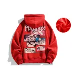 Флисовая подкладка, красный