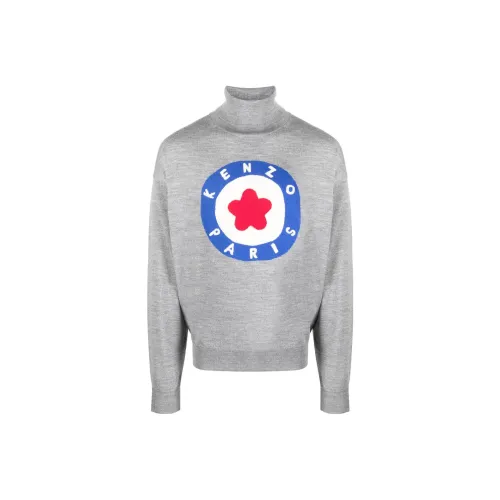 KENZO Серые Мужские Свитера