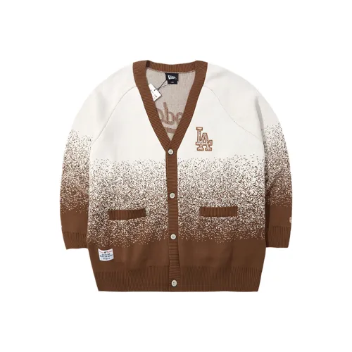 New Era Трикотажная ткань Кардиган Унисекс Коричневый