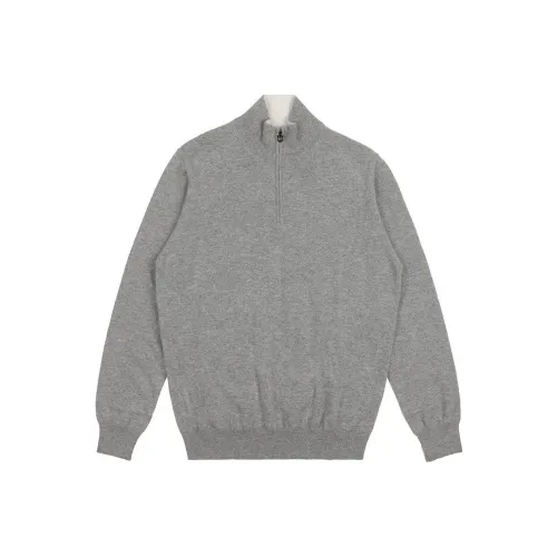 Ferragamo Серые Мужские Свитера