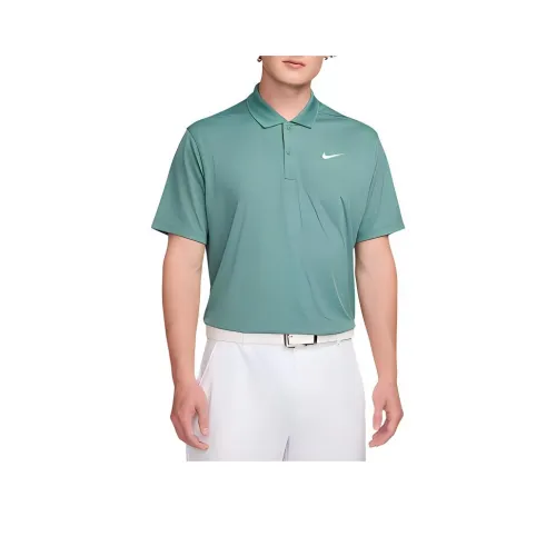 Мужское поло Nike Dri Fit двухстороннее белое