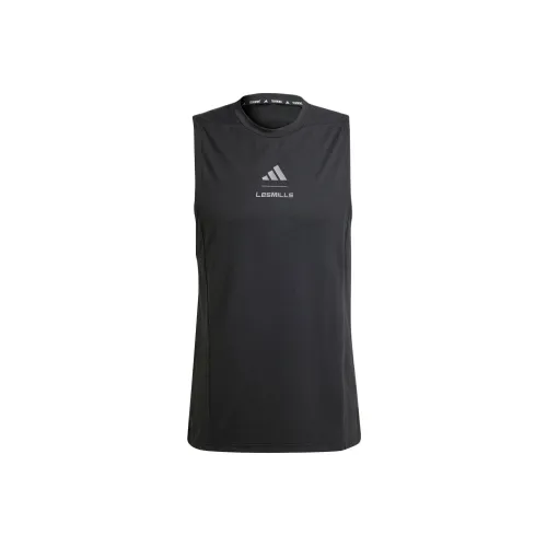 Adidas LES MILLS Мужские Майки Черные