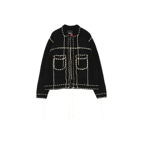 Yohji Yamamoto Черный Унисекс Трикотаж