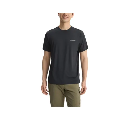 Мужская рубашка Columbia co-brand T черного цвета модель 010