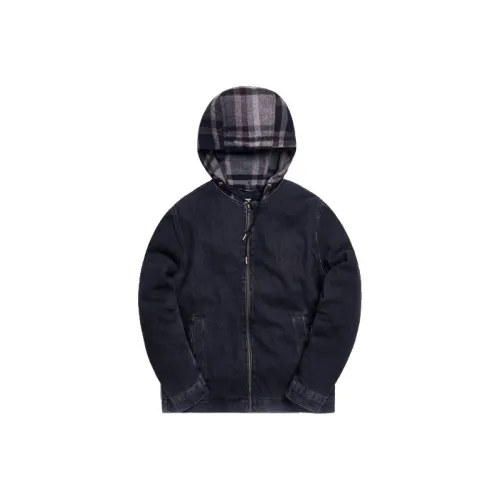 Kith Промытый черный Унисекс Куртки