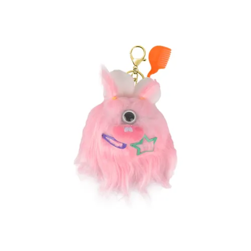 Плетеный Король Милый Колбасный LIP FLUFFY Монстр Куклы Плюшевый Брелок 6 см Высокий