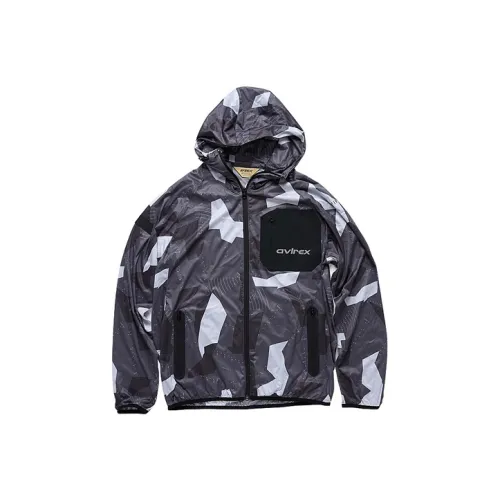 AVIREX Collaboration Темно-серые Мужские Куртки