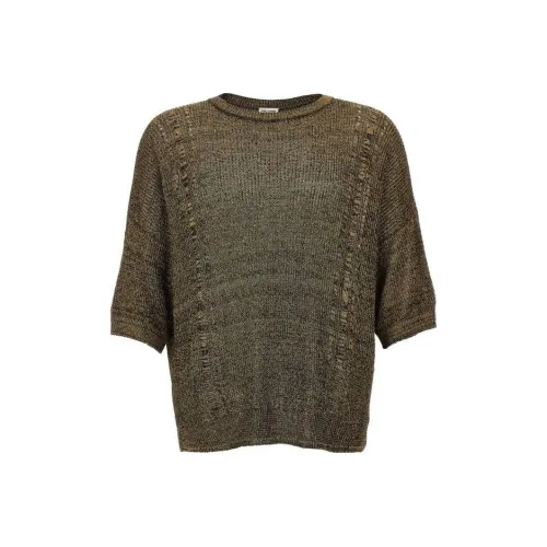 SAINT LAURENT SS23 Свитер Мужской Gold