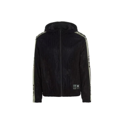 Fendi Мужские черные куртки